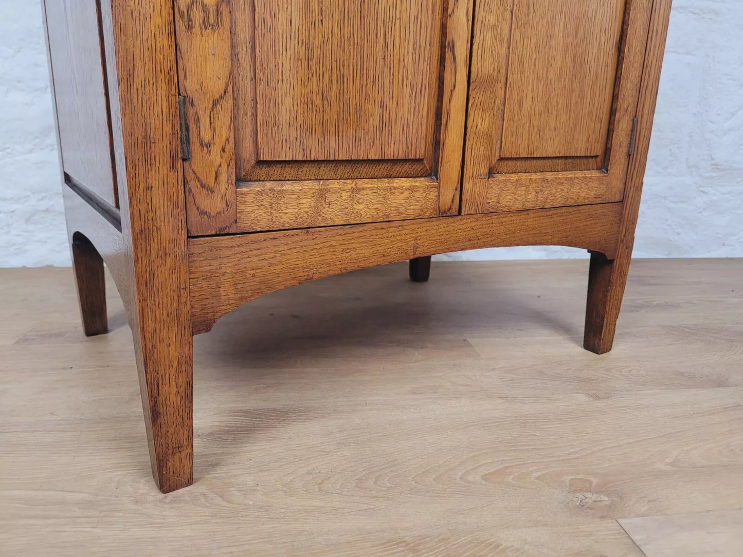 Oak Cupboard Cabinet Blanket Box Early 20th Century Postage Available