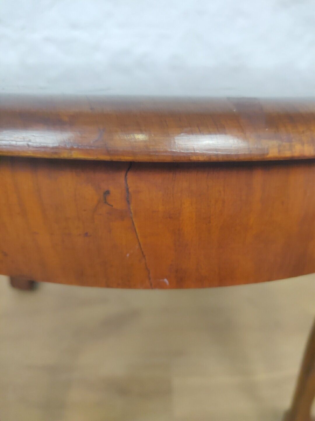 Kidney Side Table Claw And Ball Mahogany Vintage Postage Available