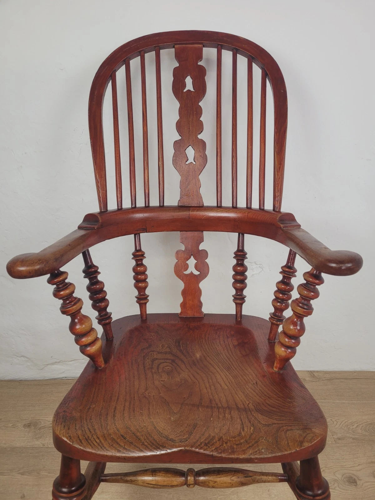 Victorian Windsor Armchair High Back 19th Century Farmhouse Delivery Available
