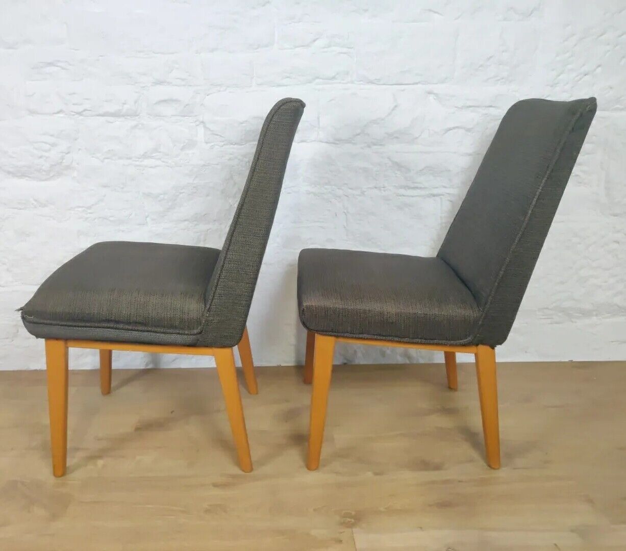 Original Ercol Dining Chairs Vintage Padded Mid Century Modern Postage Available