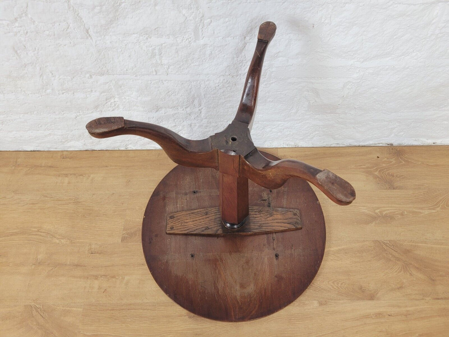 Pedestal Table Mahogany Circular 19th Century Postage Available