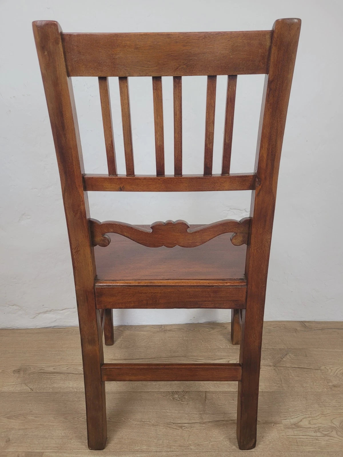 Oak Vintage Kitchen Chair Mid-20th Century 1950's Slat Back Postage Available