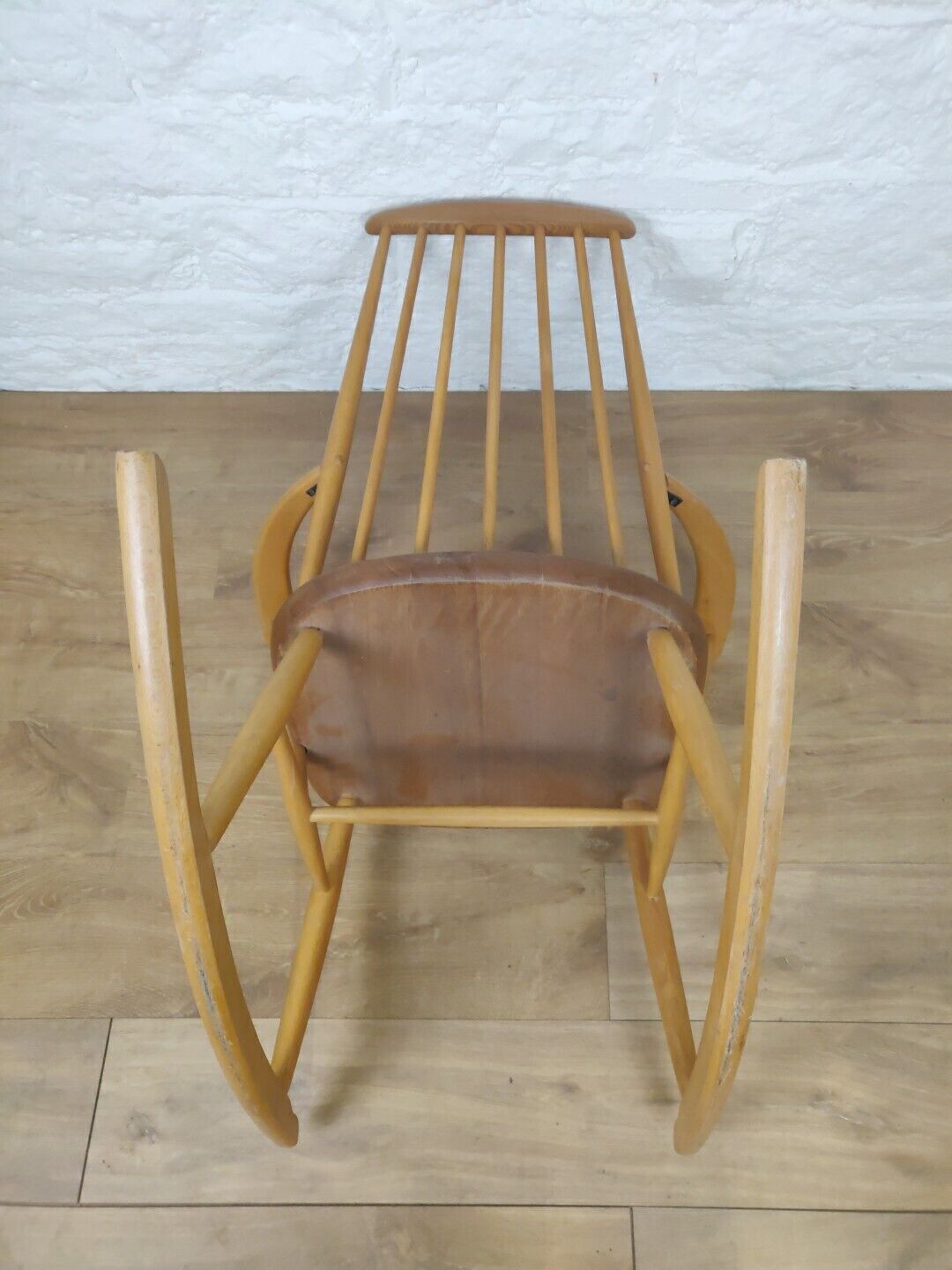 Rocking Chair Ercol 428 Quaker 1970's Vintage Beech Delivery Available