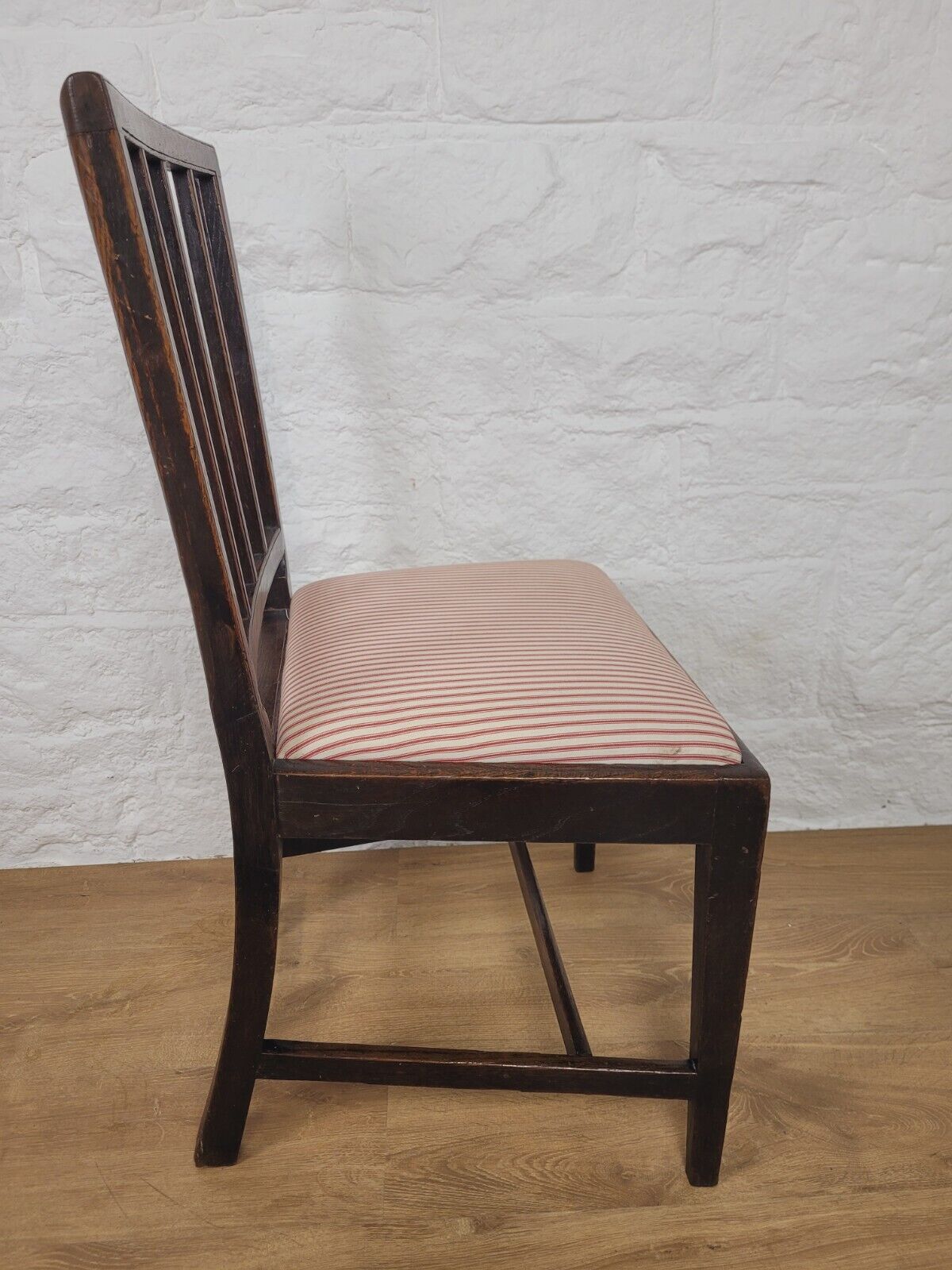 Victorian Bedroom Side Chair Mahogany Carved Upholstered Postage Available