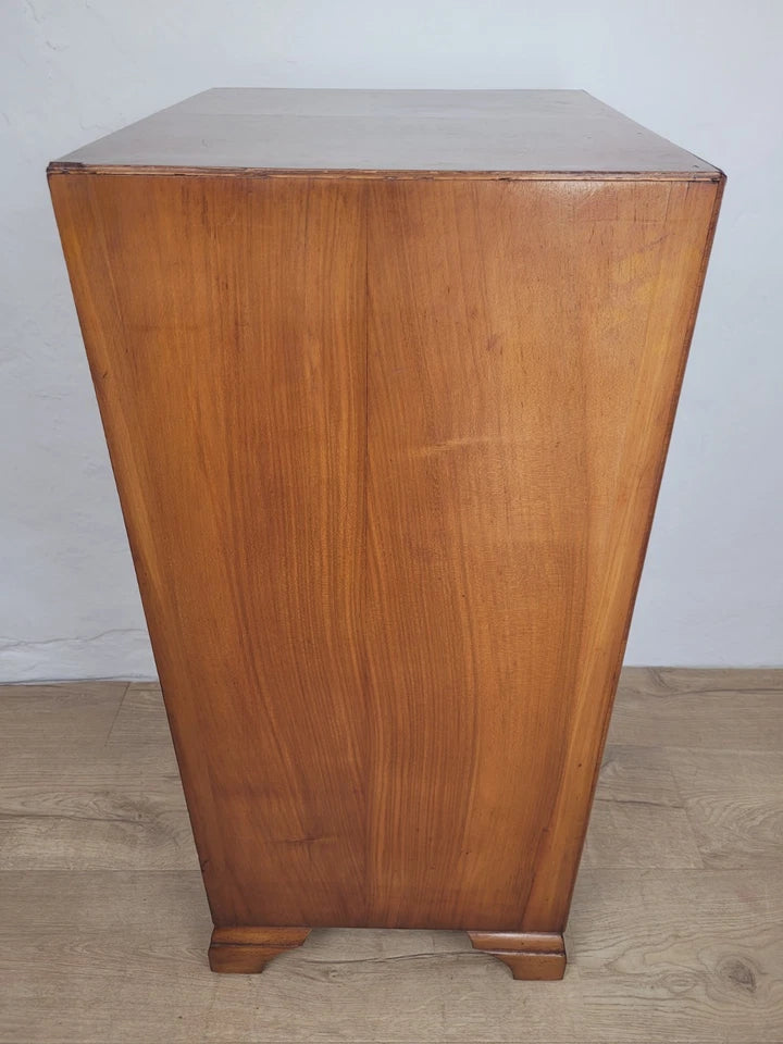 Walnut Cocktail Cabinet Art Deco 1950's Mid Century Vintage Postage Available