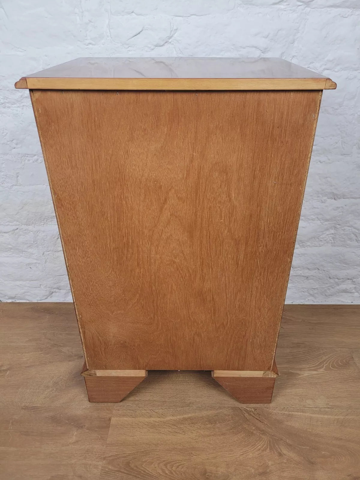 Walnut Chest Of Drawers Serpentine Reproduction Vintage Postage Available