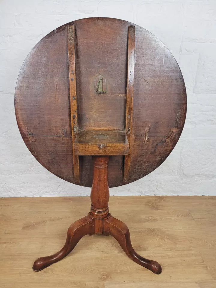 George III Tripod Table Tilt Top 1800s English Delivery Available