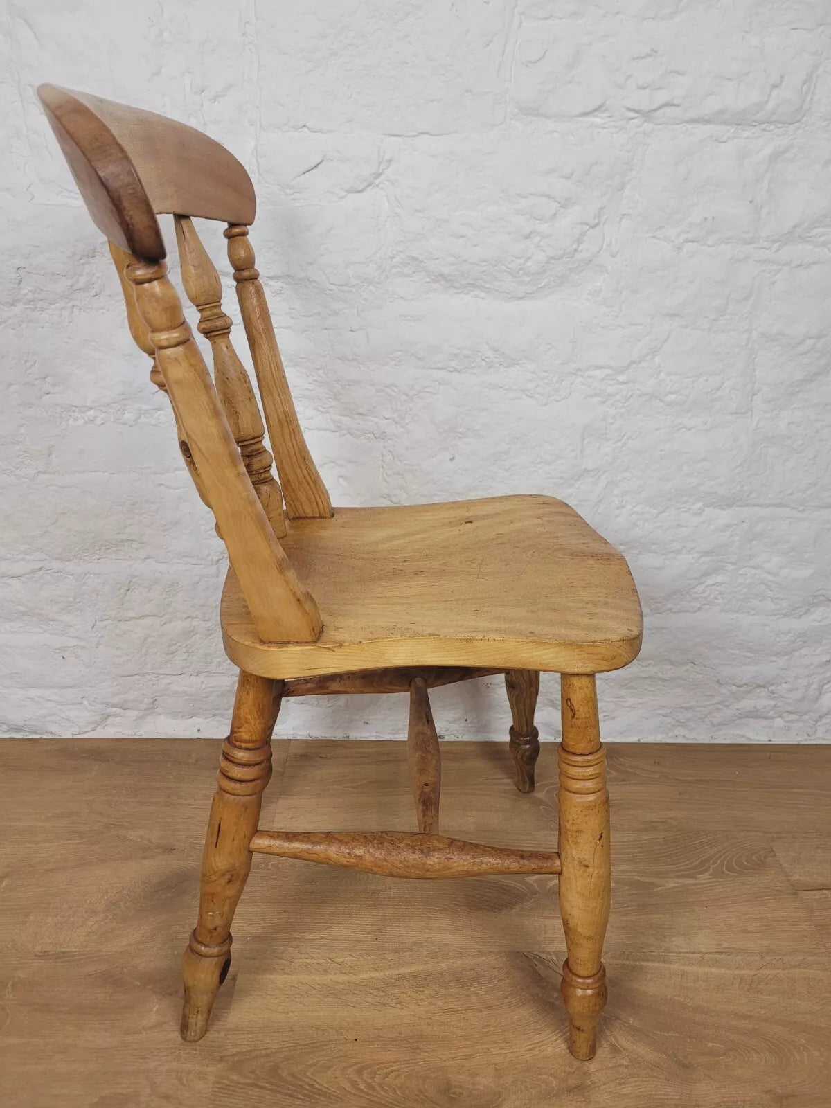 Kitchen Chair Bulls-eye Back Farmhouse Oak Country Postage Available