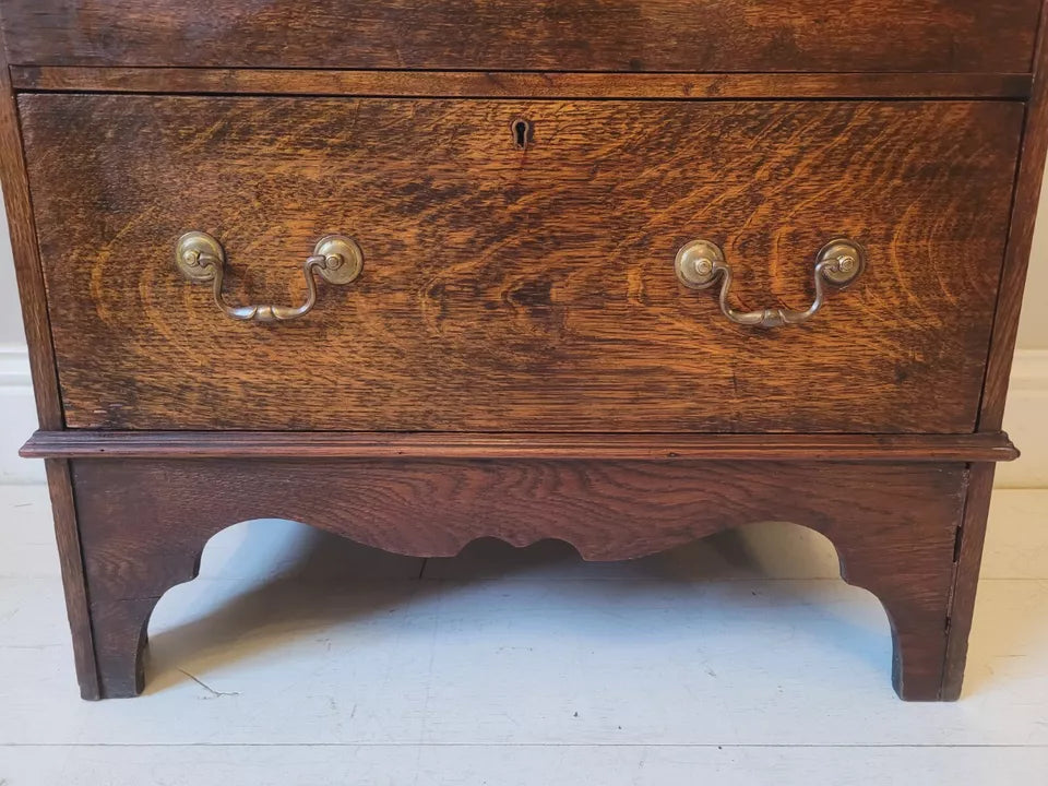 Writing Bureau Desk English Oak Fall Front Antique Country Delivery Available