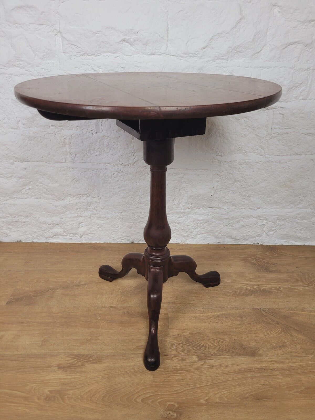 George III Tripod Table C1780 Tilt Top English Birdcage Delivery Available