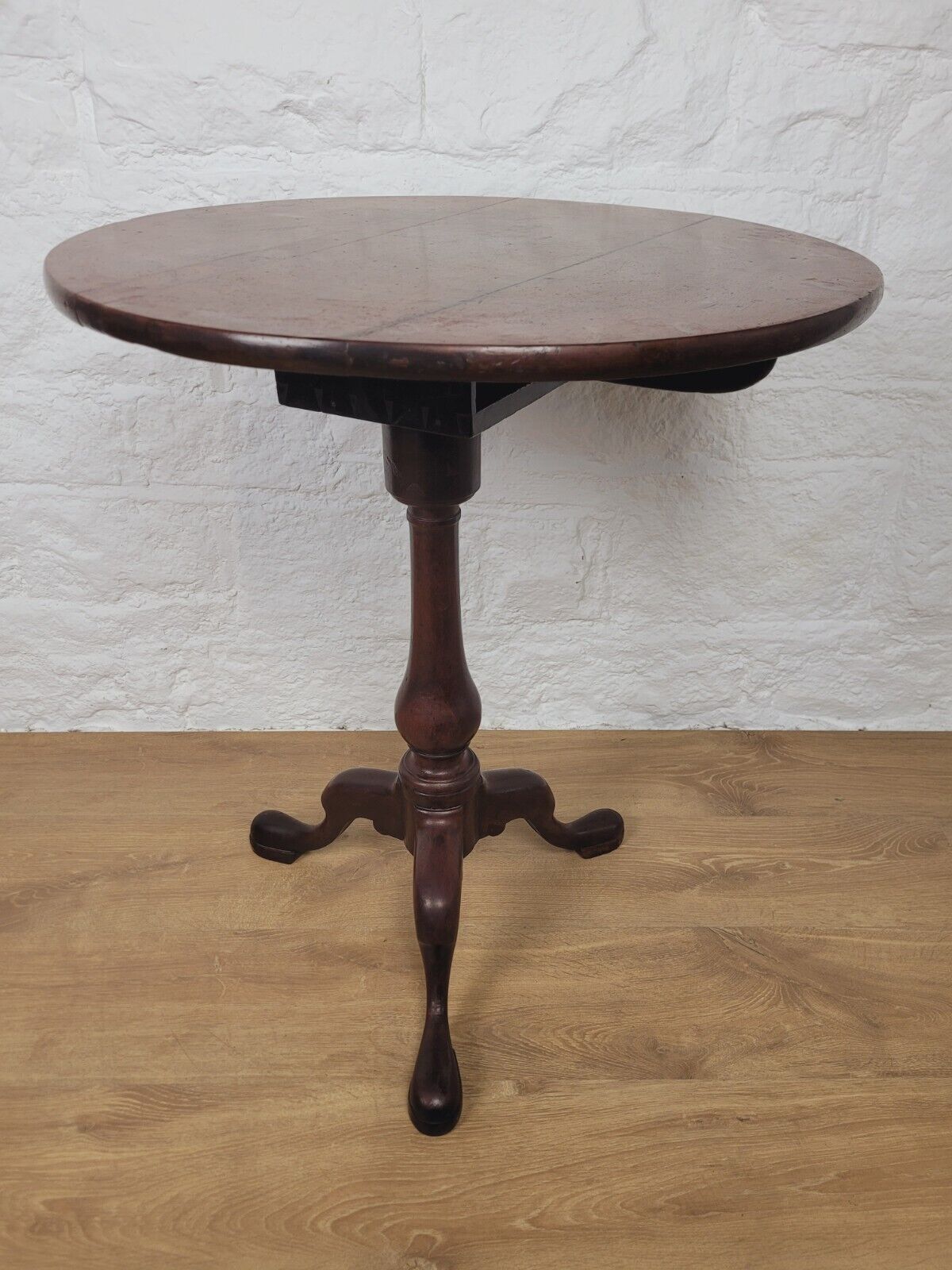 George III Tripod Table C1780 Tilt Top English Birdcage Delivery Available