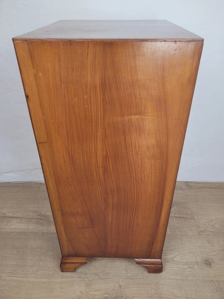 Walnut Cocktail Cabinet Art Deco 1950's Mid Century Vintage Postage Available