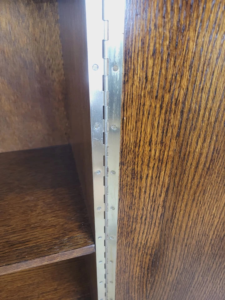 Bedroom Linen Cupboard Vintage Oak Handles Country Rustic Delivery Available
