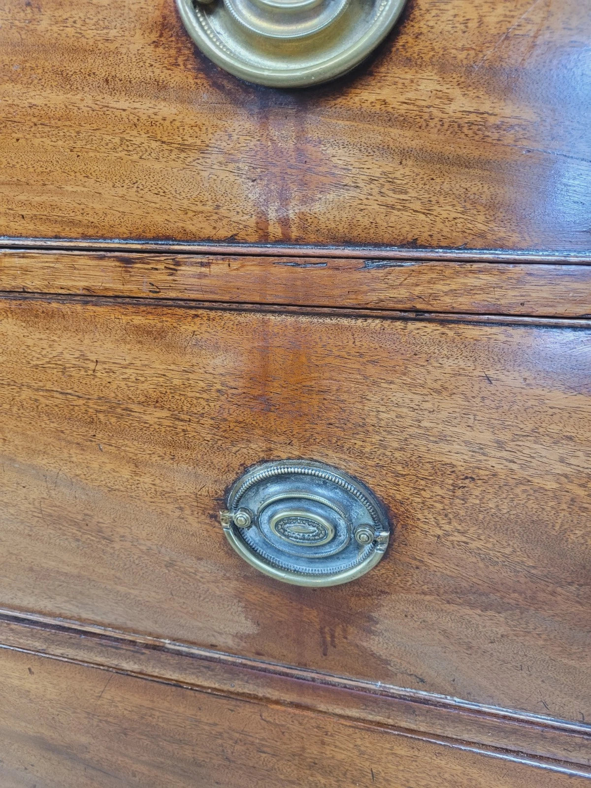 Waring & Gillow Chest of Drawers 2 Over 4 English Regency Delivery Available