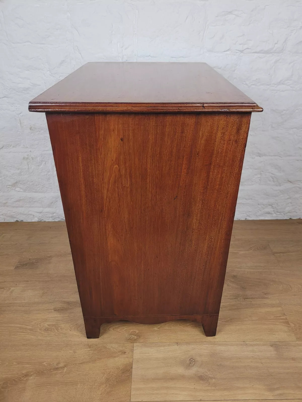 George III Inlaid Cabinet Drawers Lockable Mahogany Country Delivery Available