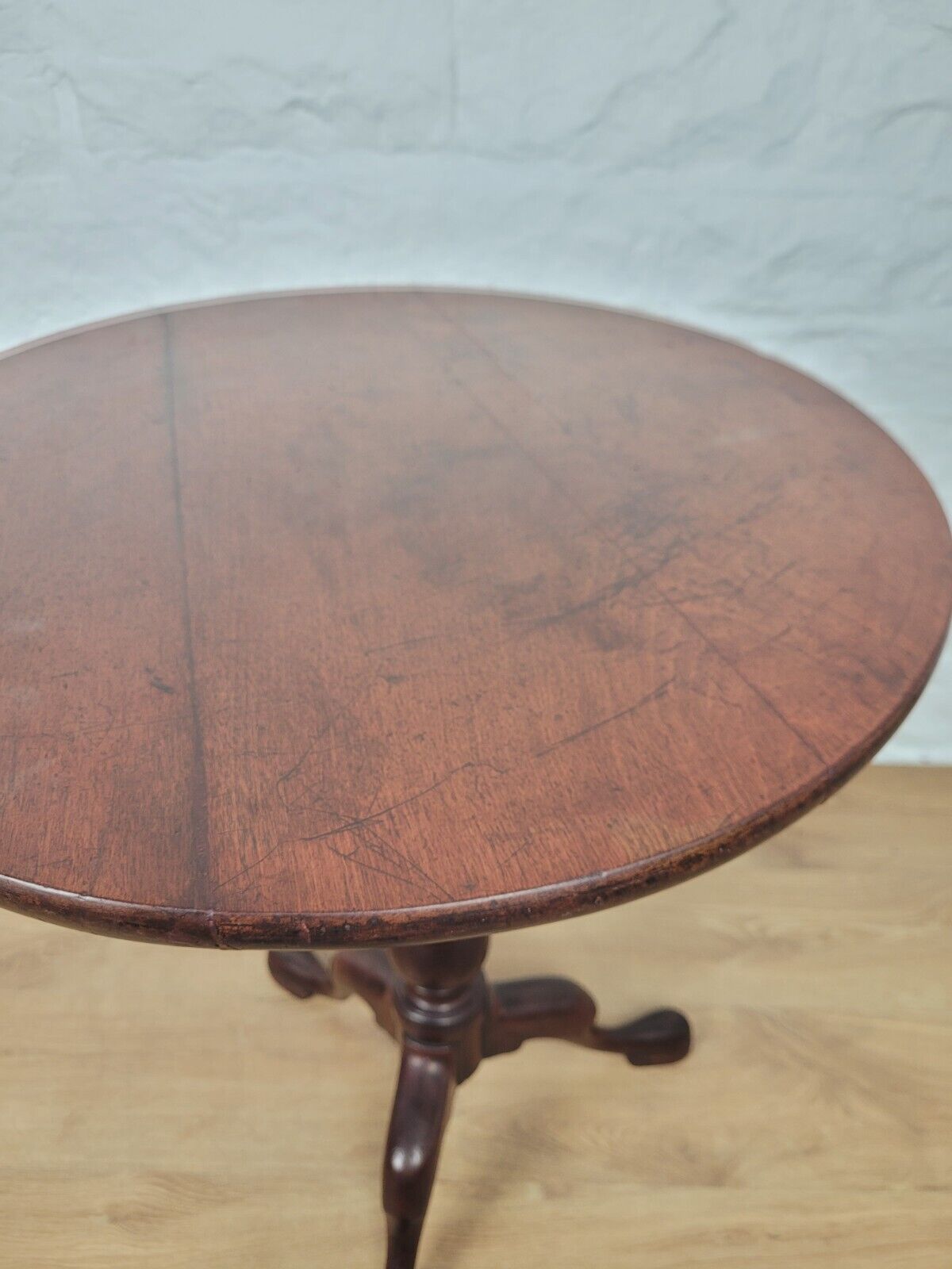 George III Tripod Table C1780 Tilt Top English Birdcage Delivery Available