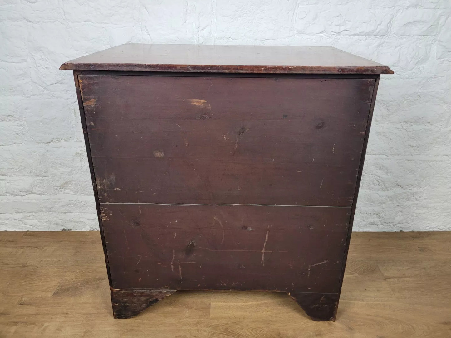 George III Inlaid Cabinet Drawers Lockable Mahogany Country Delivery Available