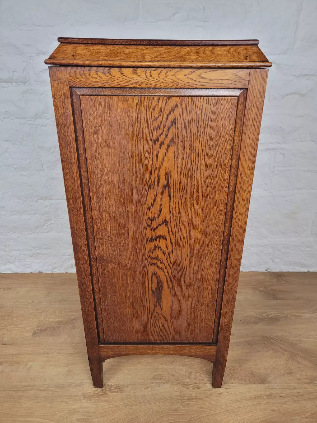 Oak Cupboard Cabinet Blanket Box Early 20th Century Postage Available