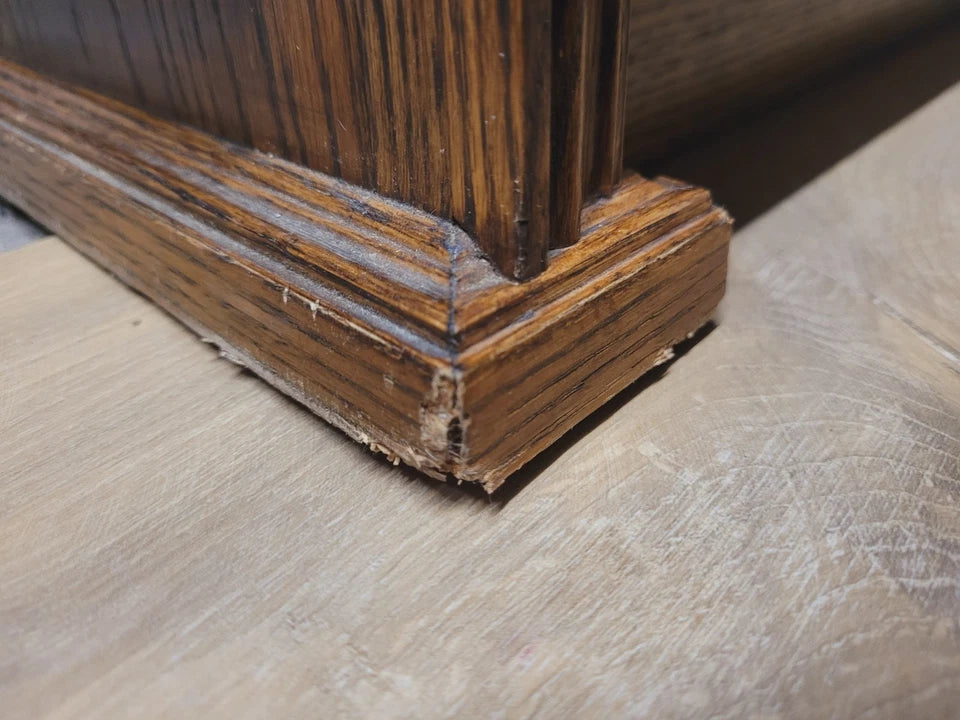 Bedroom Linen Cupboard Vintage Oak Handles Country Rustic Delivery Available