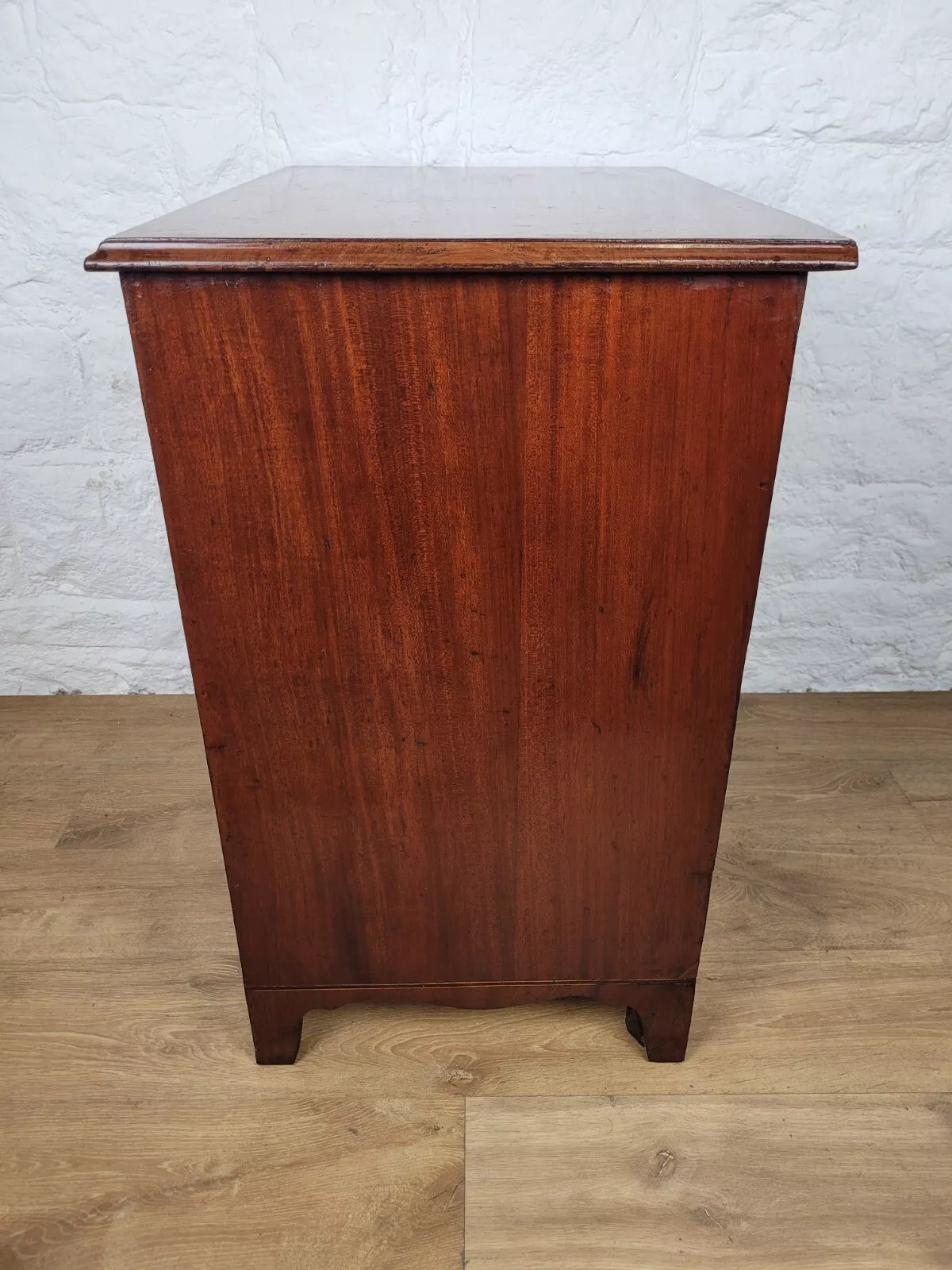 George III Inlaid Cabinet Drawers Lockable Mahogany Country Delivery Available