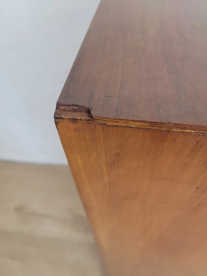 Walnut Cocktail Cabinet Art Deco 1950's Mid Century Vintage Postage Available