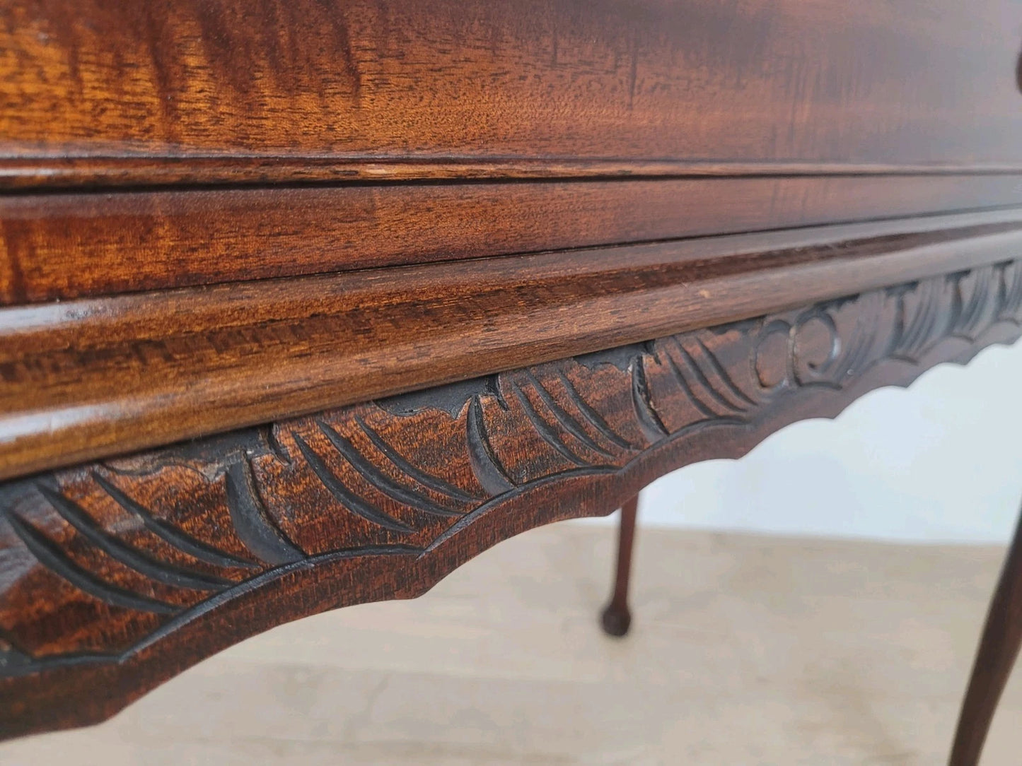 Vintage Ladies Writing Desk Pigeon Holes Storage Handles Delivery Available