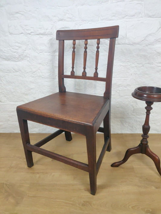 Farmhouse Bedroom Chair Carved Country Mahogany Antique Postage Available