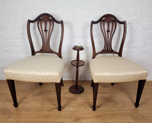 Edwardian Wheatsheaf Dining Chairs Marsh, Jones, Cribbs & Co. Postage Available