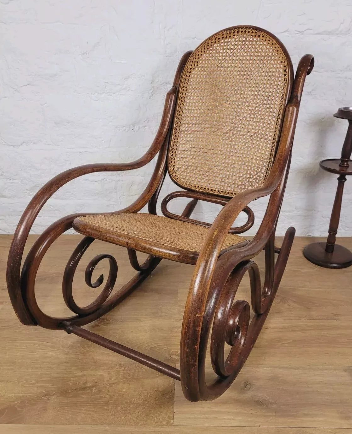 Thonet Rocking Chair Bentwood Original Victorian 19th Century Delivery Available