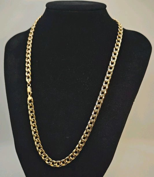 9ct Gold Necklace Curb Link 20" Yellow Gold 14.7 Grams Postage Available