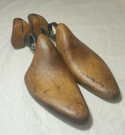 Peal's "P.P" Shoe Tree Last Set Metal Original Victorian Postage Available