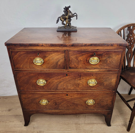 Regency Chest Of Drawers Bedroom 18thC English Mahogany Delivery Available