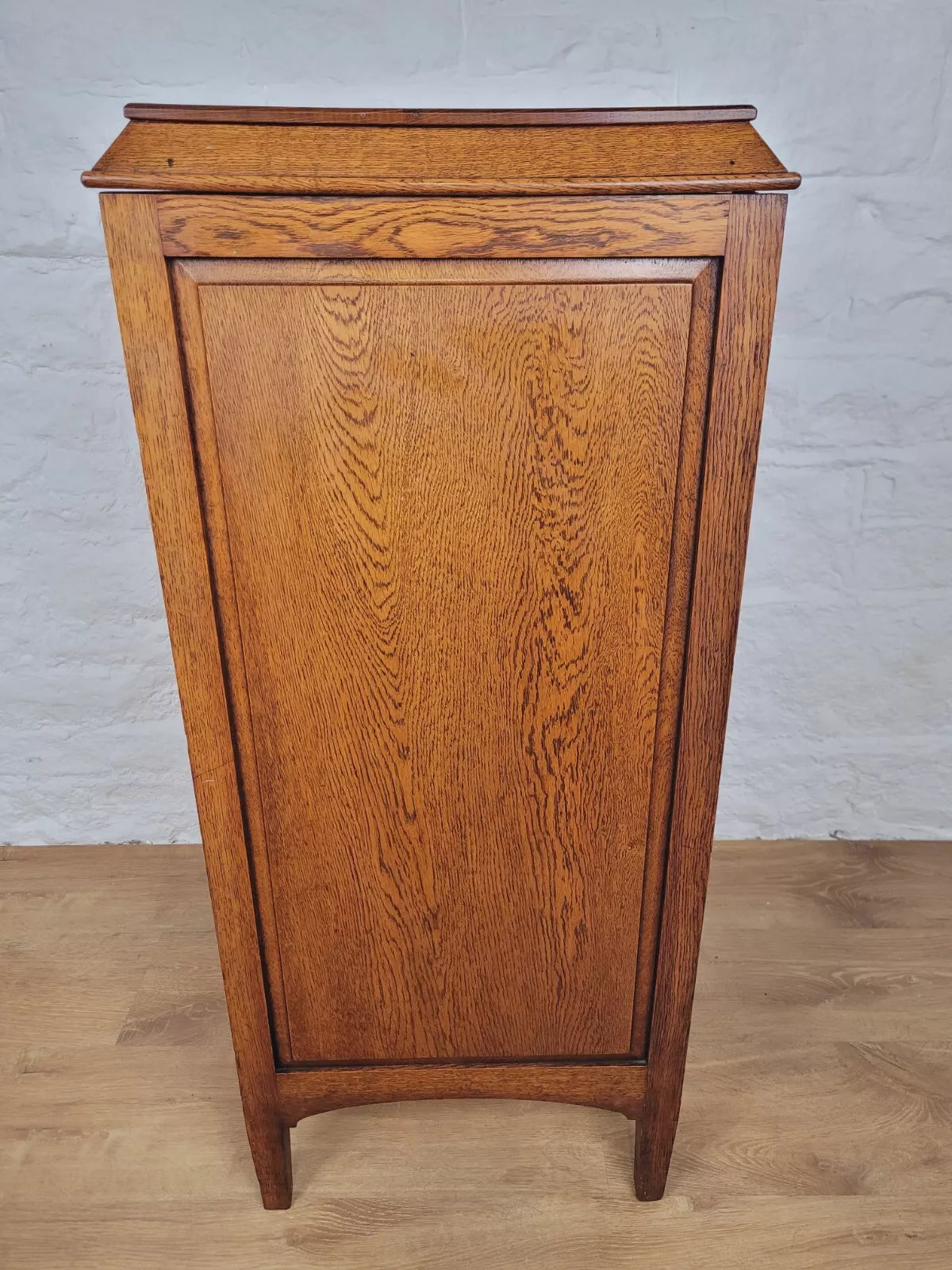 Oak Cupboard Cabinet Blanket Box Early 20th Century Postage Available