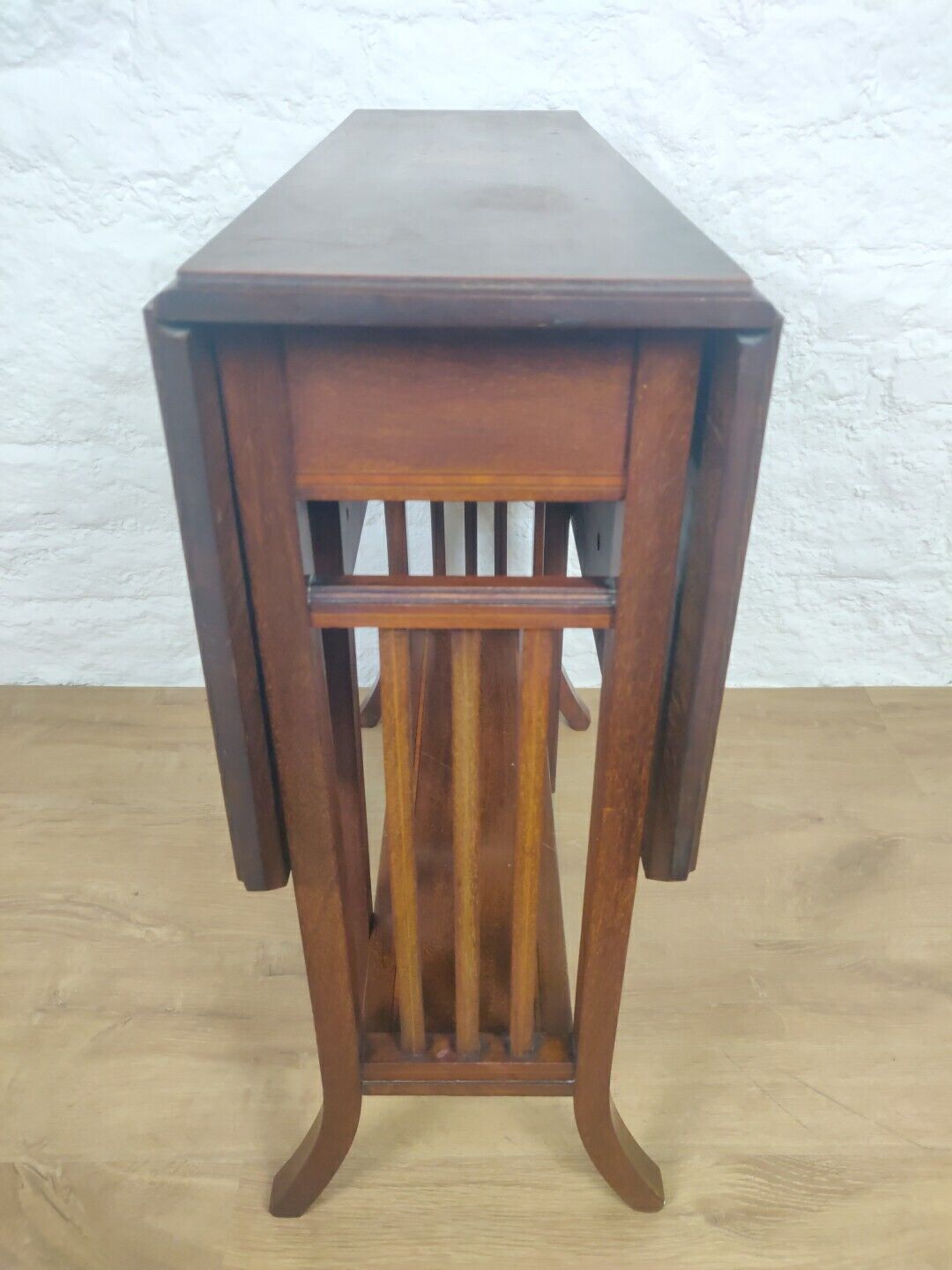 Sutherland Table Drop Leaf Satinwood Cross Banded Edwardian Postage Available