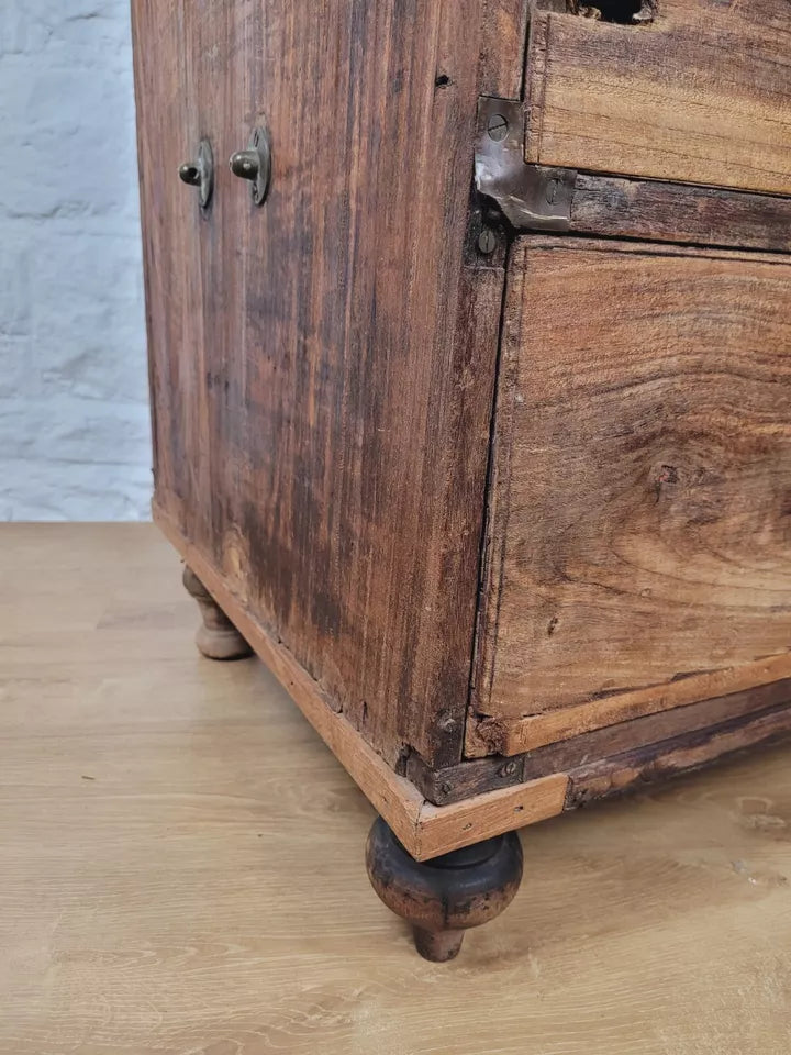 Campaign Chest Of Drawers Camphor 20th Century Brass Handles Delivery Available