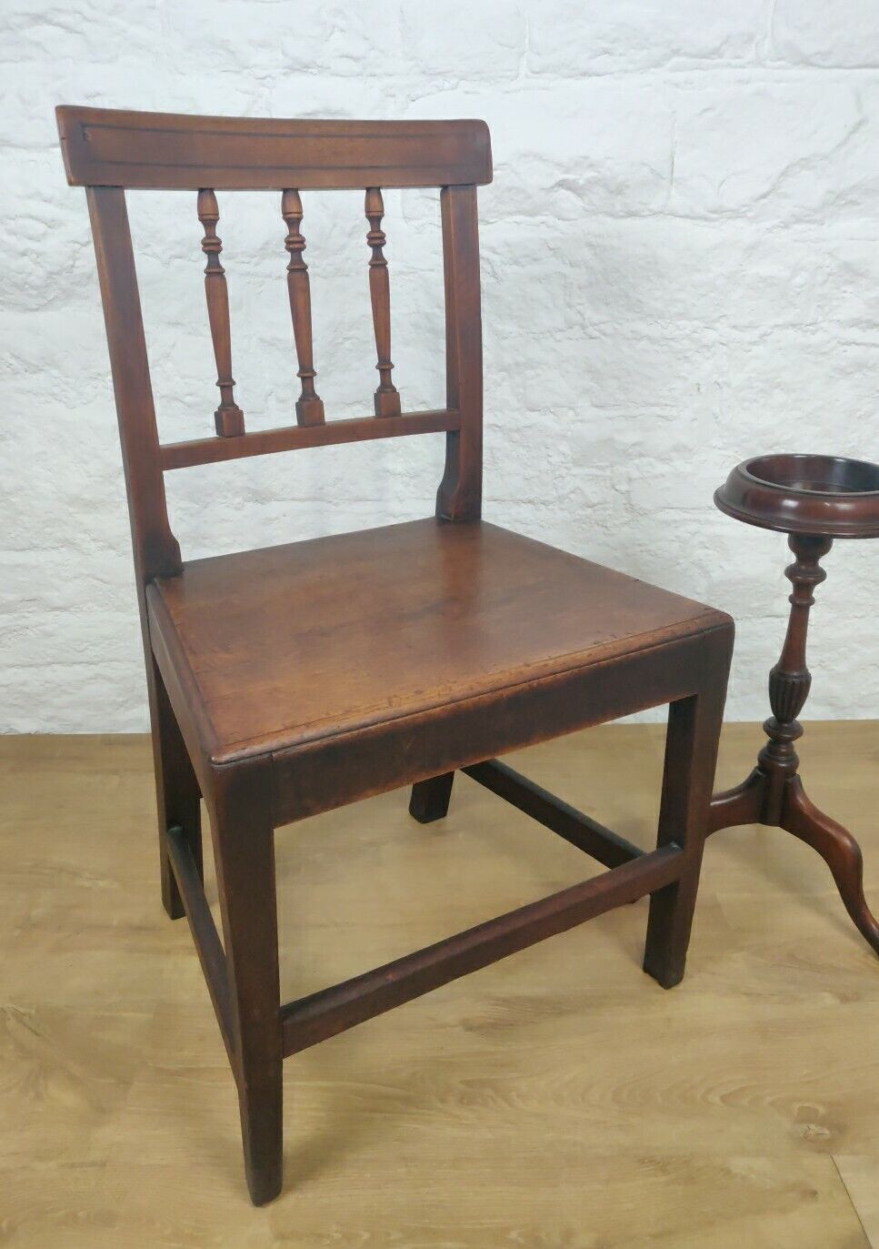 Farmhouse Bedroom Chair Carved Country Mahogany Antique Postage Available