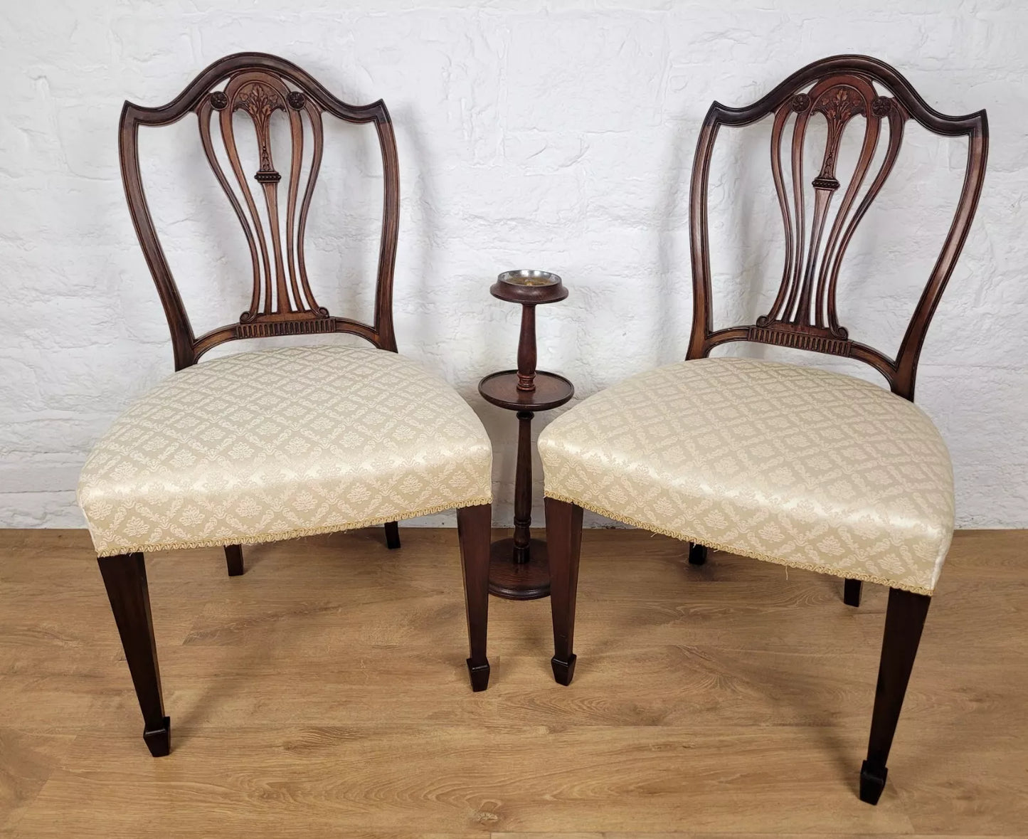 Edwardian Wheatsheaf Dining Chairs Marsh, Jones, Cribbs & Co. Postage Available