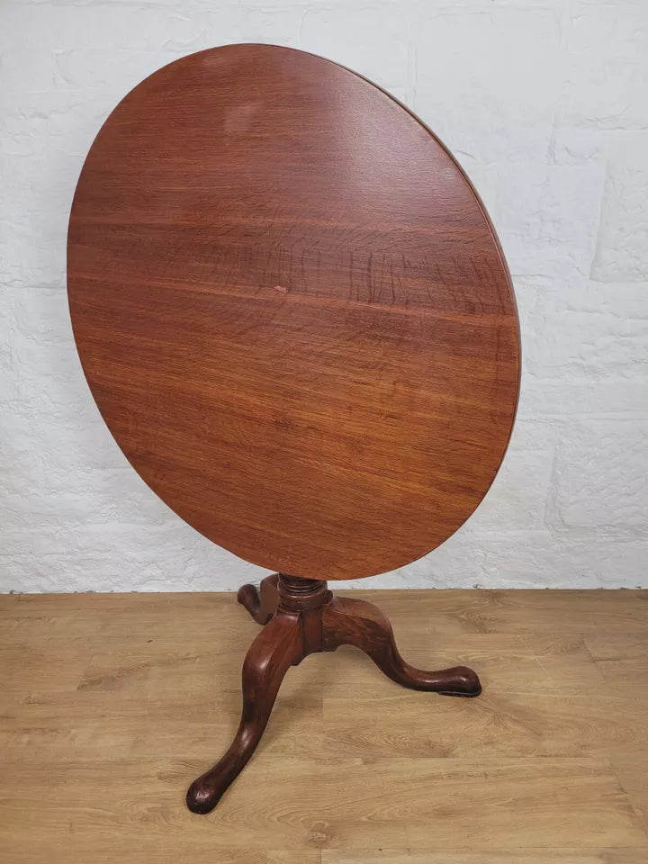 George III Tripod Table Tilt Top 1800s English Delivery Available