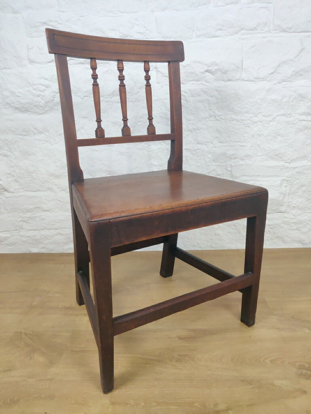 Farmhouse Bedroom Chair Carved Country Mahogany Antique Postage Available