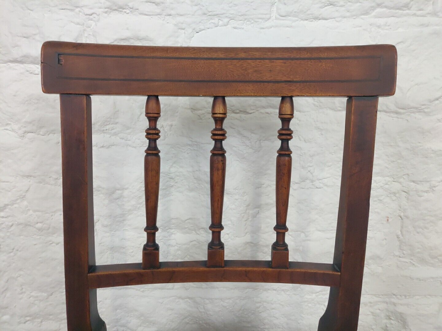 Farmhouse Bedroom Chair Carved Country Mahogany Antique Postage Available