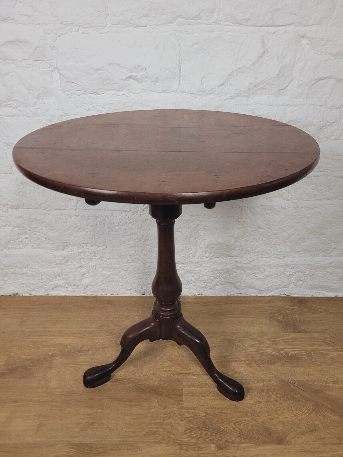 George III Tripod Table C1780 Tilt Top English Birdcage Delivery Available