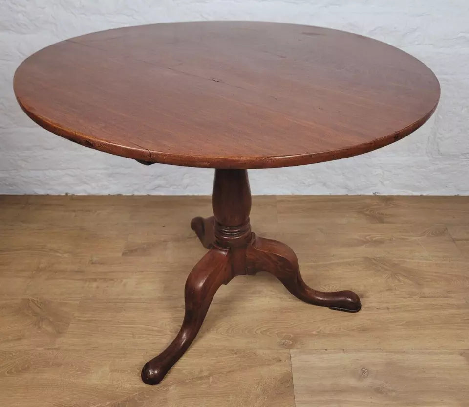 George III Tripod Table Tilt Top 1800s English Delivery Available