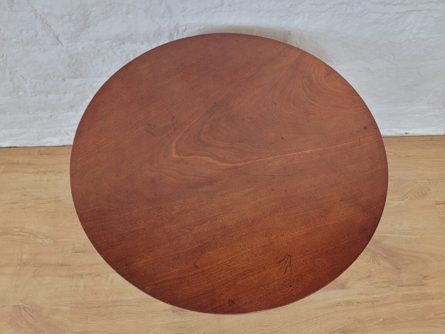 Pedestal Table Mahogany Circular 19th Century Postage Available