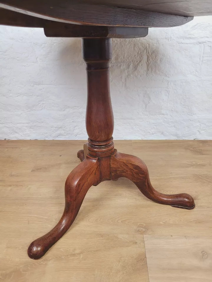 George III Tripod Table Tilt Top 1800s English Delivery Available