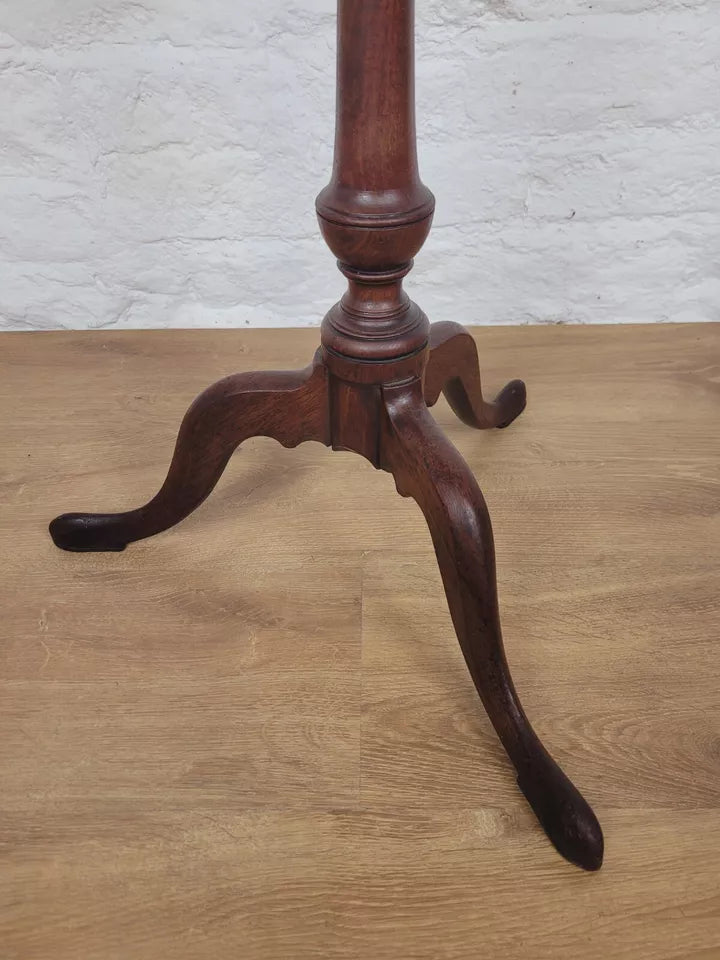 Edwardian Tripod Wine Table C1910 English Mahogany Postage Available