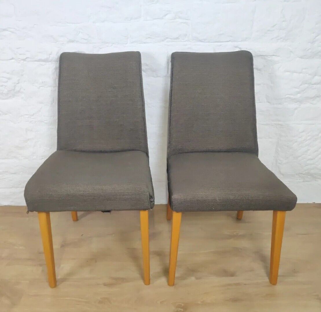 Original Ercol Dining Chairs Vintage Padded Mid Century Modern Postage Available