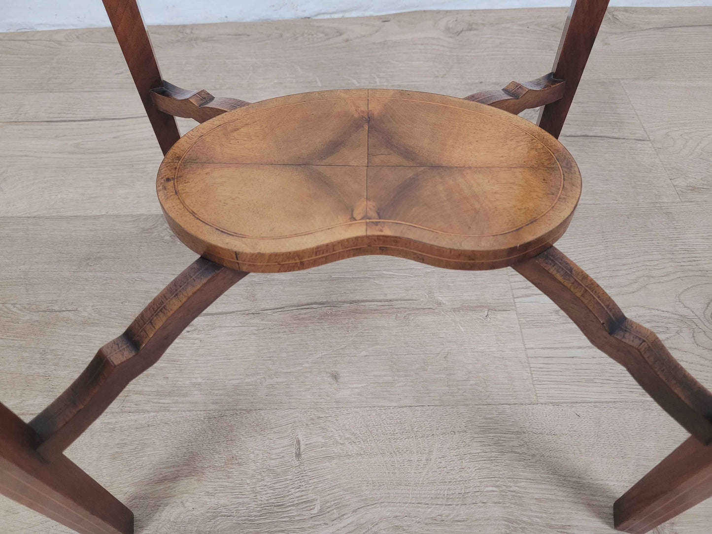 Victorian Kidney Side Table Walnut 19th Century Antique Postage Available