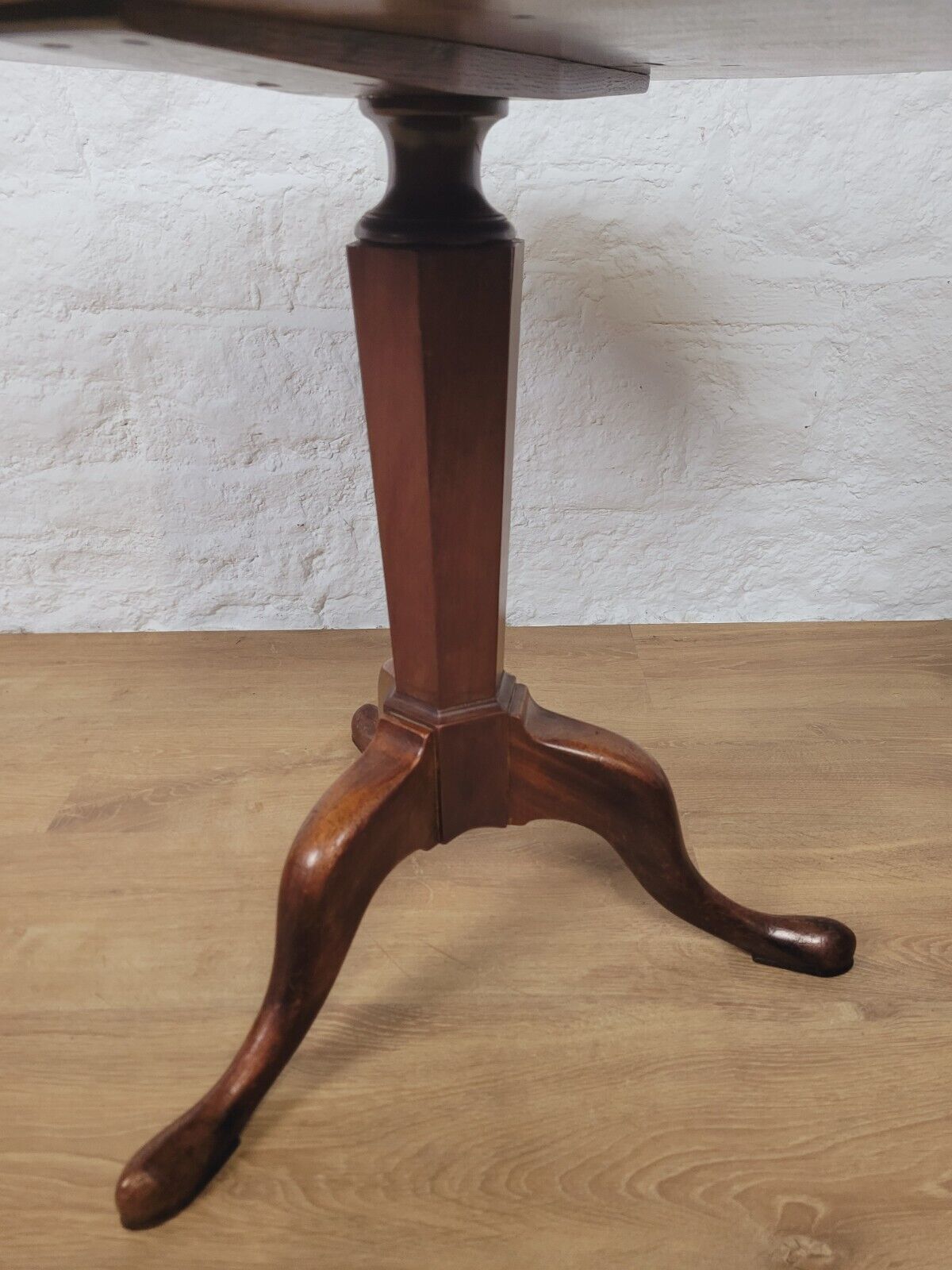 Pedestal Table Mahogany Circular 19th Century Postage Available