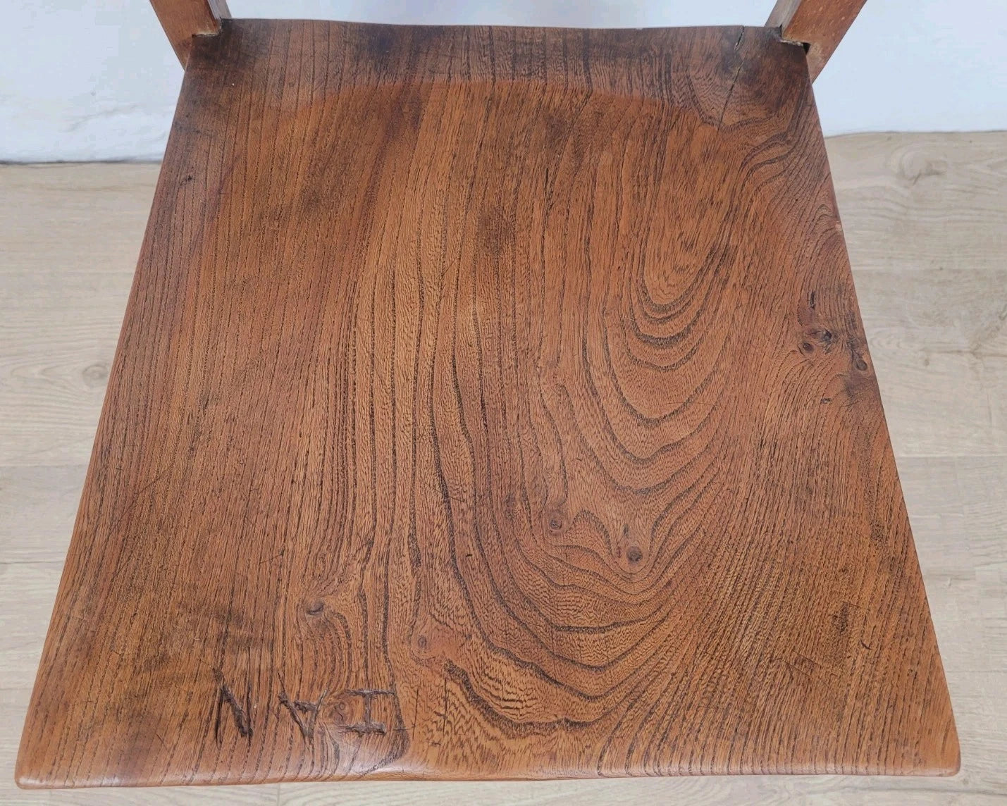 Kitchen Chapel Chair Church Bible Box Elm Rustic Vintage Postage Available