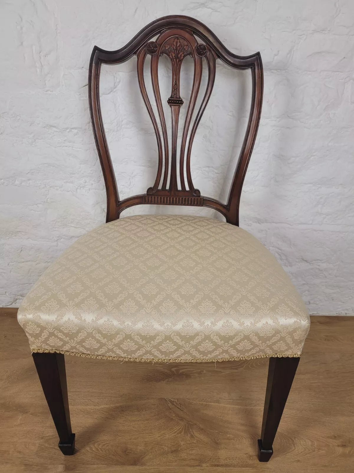 Edwardian Wheatsheaf Dining Chairs Marsh, Jones, Cribbs & Co. Postage Available